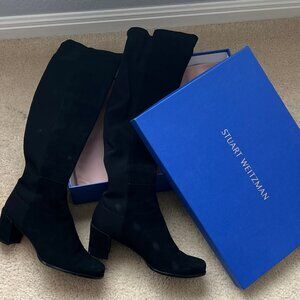 Stuart weitzman 5050 block boots